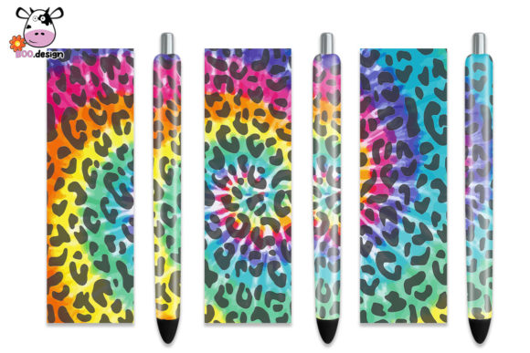 Download Tie Dye Pen Wrap Leopard - Wrap Collection