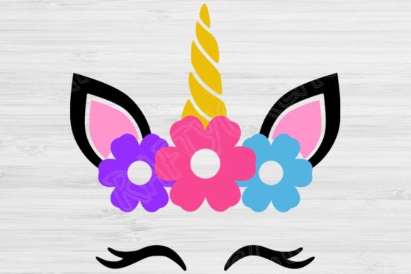 Download Unicorn Face Svg, Kids Unicorn Svg File. - Unicorn Collection