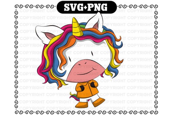 Download Kawaii Unicorn Svg and Png - Unicorn Collection