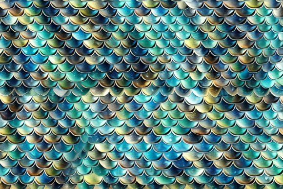 Download Mermaid Scales Digital Paper - Mermaid scales digital paper Collection