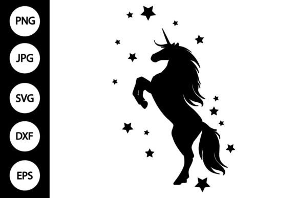 Download Silhouette Magical Unicorn SVG - Unicorn Collection