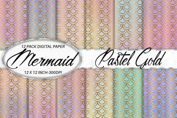 Download Mermaid Scales Digital Paper Background - Mermaid scales digital paper Collection