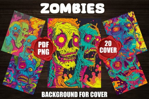 Download Zombies Backgrounds for Covers - Zombies Collection