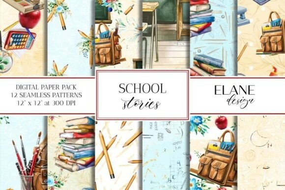 Download School Digital Paper, Teacher Seamless - School digital paper Collection