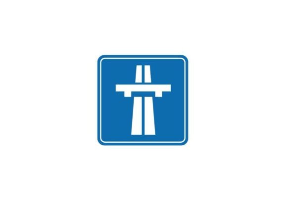 Download Begin Traffic on Road Sign - Premium Resources