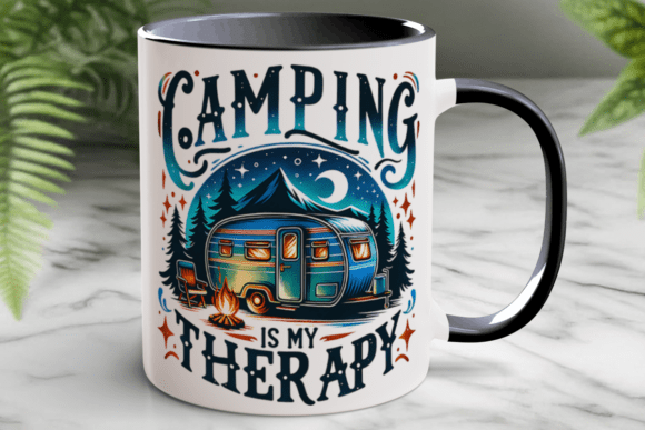Download Rv Camping Coffee Mug Wrap - Wrap Collection
