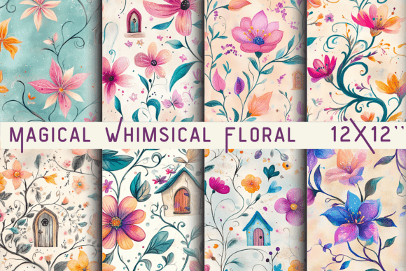 Download Magical Whimsical Floral Wallpaper - Wallpaper Collection