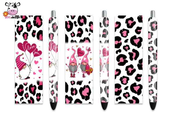 Download Gnome Valentine Pen Wrap - Wrap Collection