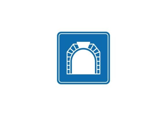 Download Begin Tunnel Traffic Road Sign - Premium Resources