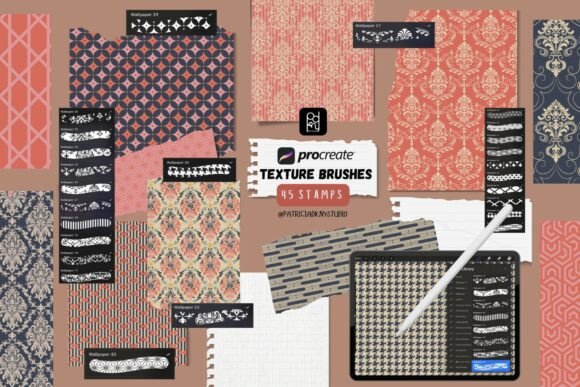 Download Procreate Wallpaper Texture Brushes - Wallpaper Collection